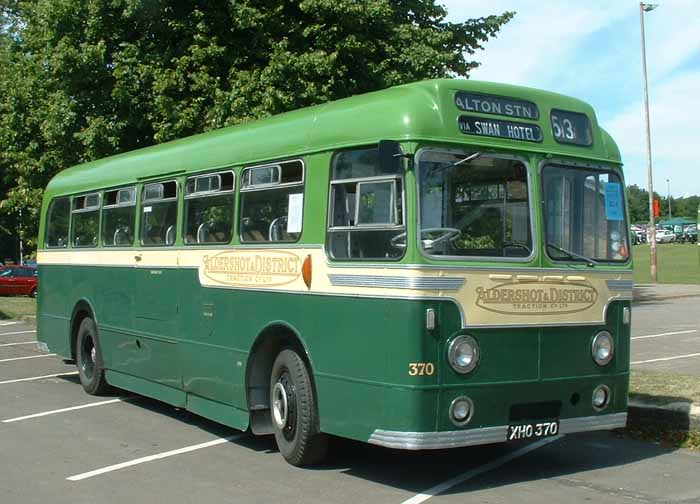 Aldershot & District AEC Reliance Weymann 370